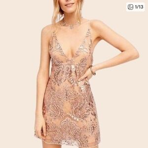 Elegant Sequin Embellished Dress